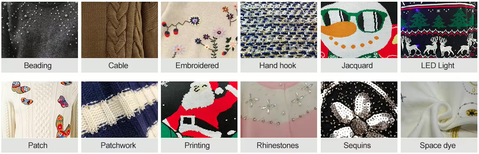 sweater manufacture